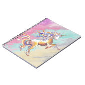Pastel Eenhoorn Notitieboek (Linkerzijde)