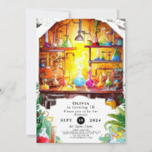 Pastel Eenvoudige Leuke Wetenschapper Verjaardag