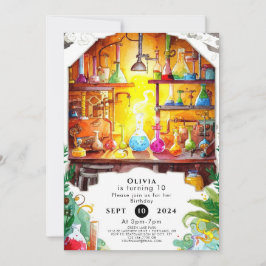 Pastel Eenvoudige Leuke Wetenschapper Verjaardag Kaart