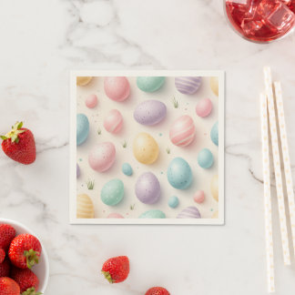 Pastel Ei Papieren Feestservetten Servet