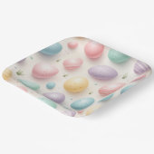 Pastel Eier Papier Feestbord Papieren Bordje (Gebogen)