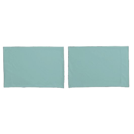  pastel eierschaal blauw effen print kussensloop (Voorkant-Set)