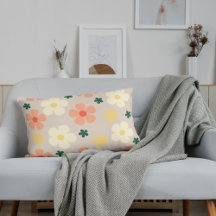 Pastel Elegant Bloemmotief Comfortabel