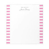 Pastel Elegant Classic Script Geweldige ideeën Fem Notitieblok (Voorkant)