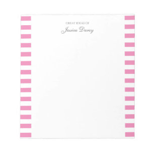 Pastel Elegant Classic Script Geweldige ideeën Fem Notitieblok