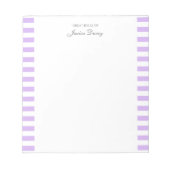 Pastel Elegant Classic Script Geweldige ideeën Fem Notitieblok (Voorkant)