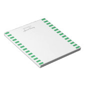 Pastel Elegant Classic Script Geweldige ideeën Fem Notitieblok (Schuin)