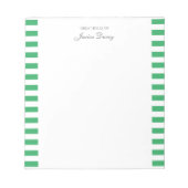 Pastel Elegant Classic Script Geweldige ideeën Fem Notitieblok (Voorkant)