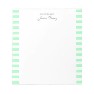 Pastel Elegant Classic Script Geweldige ideeën Fem Notitieblok