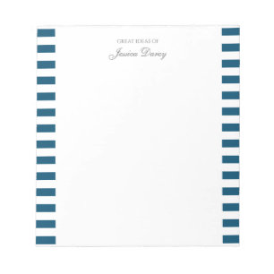 Pastel Elegant Classic Script Ideeën Homme Notitieblok