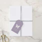 Pastel Elegant Easter Cadeaulabel (Met Touw)