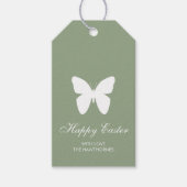 Pastel Elegant Easter Cadeaulabel (Voorkant)