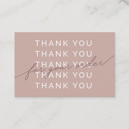 Pastel Elegant & Minimalistisch Modern Hartelijk d Visitekaartje (Voorkant)