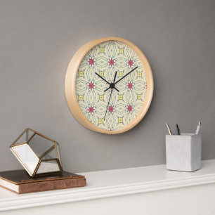 Pastel Elegant Retro Geometrisch Patroon