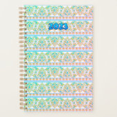 Pastel Embroidery Beautiully Boho 2023 Planner (Voorkant)