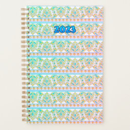 Pastel Embroidery Beautiully Boho 2023 Planner