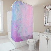 PASTEL- EN BLAUWE SCHULD DOUCHEGORDIJN (In situ)