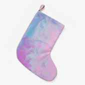 PASTEL- EN BLAUWE SCHULD KLEINE KERSTSOK (Voorkant (Hangend))