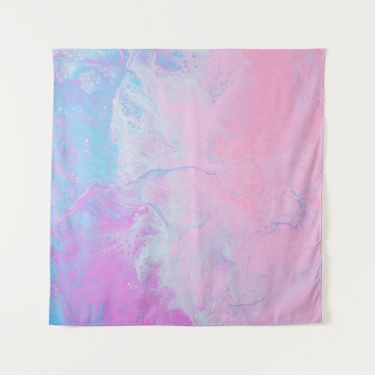 PASTEL- EN BLAUWE SCHULD WANDKLEED (Voorkant)