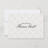 Pastel en crème worden mijn Bloemenmeisje (Voorkant)