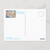 Pastel en dromerige Procida (Golf van Napels) Briefkaart (Achterkant)