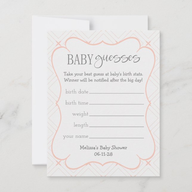 Pastel en geometrische Baby van Cream (Voorkant)