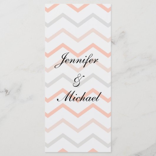 Pastel en geometrische vormgeving menu (Achterkant)