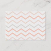 Pastel en geometrische vormgeving plaatskaartje (Achterkant)