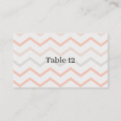 Pastel en geometrische vormgeving plaatskaartje (Achterkant)