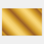 Pastel en Gold Unicorn Kerstmis Inpakpapier Vel (Voorkant 3)