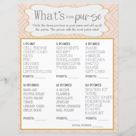 Pastel en gouden vlekken in uw tas