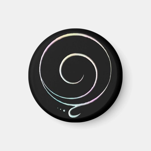 Pastel Erkentelijkheid Magneet (Voorkant)