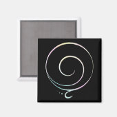 Pastel Erkentelijkheid Magneet (Voorkant / Achterkant)