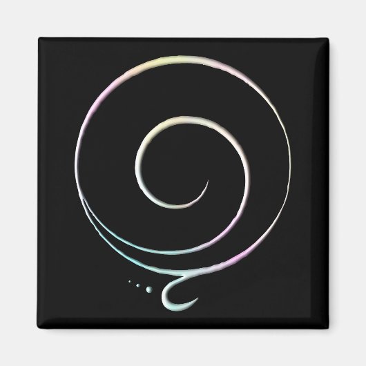 Pastel Erkentelijkheid Magneet (Voorkant)