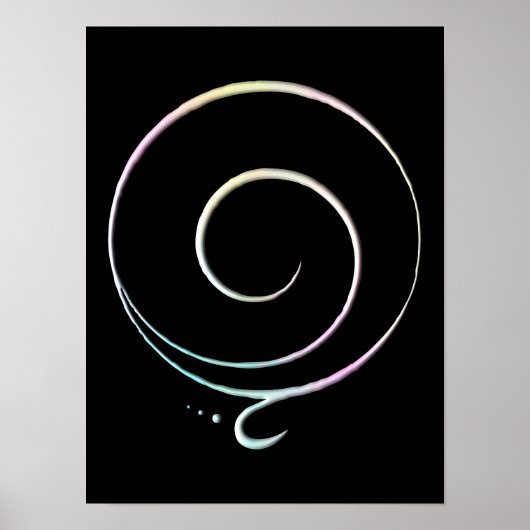 Pastel Erkentelijkheid  Poster (Voorkant)