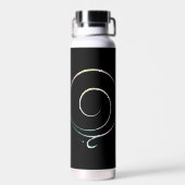 Pastel Erkentelijkheid  Waterfles (Achterkant)