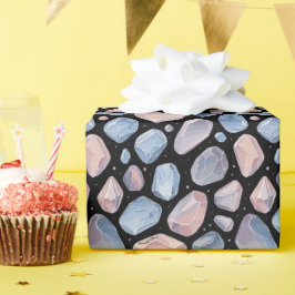 Pastel Esoteric Moonstones Purple Magic Cadeaupapier