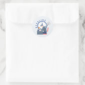 Pastel Esthetische Kantoor Humor Sticker (Tas)