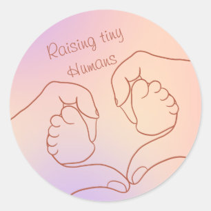 Pastel Esthetische Vintage Moeder Sticker