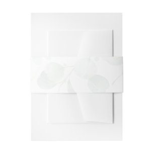 Pastel Eucalyptus Uitnodigingen Wikkel