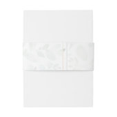 Pastel Eucalyptus Uitnodigingen Wikkel (Achterkant Voorbeeld)