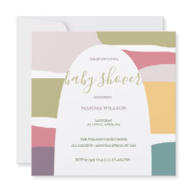 Pastel Exotische Zomer Kleuren Spatten