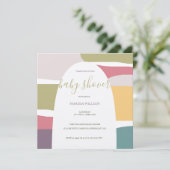 Pastel Exotische Zomer Kleuren Spatten (Staand voorkant)