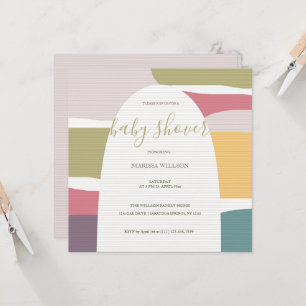 Pastel Exotische Zomer Kleuren Spatten