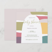 Pastel exotische zomerkleuren splash (Voorkant / Achterkant)