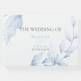 Pastel Faded Lila en Stusty Blue Foliage Gastenboek