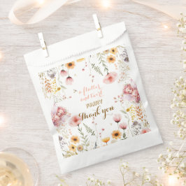 Pastel Fairy bloementuin thee feest verjaardag Bedankzakje