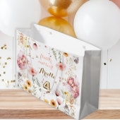 Pastel Fairy bloementuin thee feest verjaardag Groot Cadeauzakje