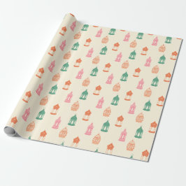 Pastel Fanous Lantaarn Inpakpapier