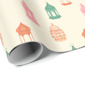 Pastel Fanous Lantern Wrapping Paper Cadeaupapier (Rol Hoek)